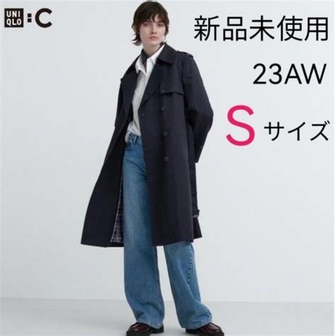 Uniqlo 新品未使用 23aw ユニクロc トレンチコート ネイビー Sサイズの通販 By Nanashis Shop｜ユニクロならラクマ