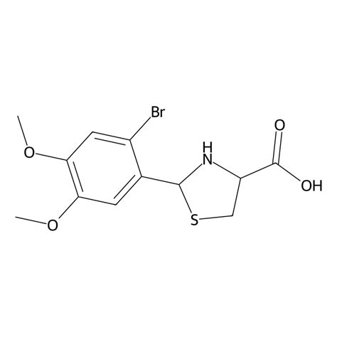 Buy Bromo Dimethoxyphenyl Thiazolidine Carboxylic Acid