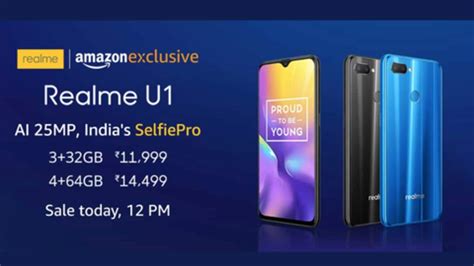 Realme U1s First Sale Today Specifications Price And Launch Offers