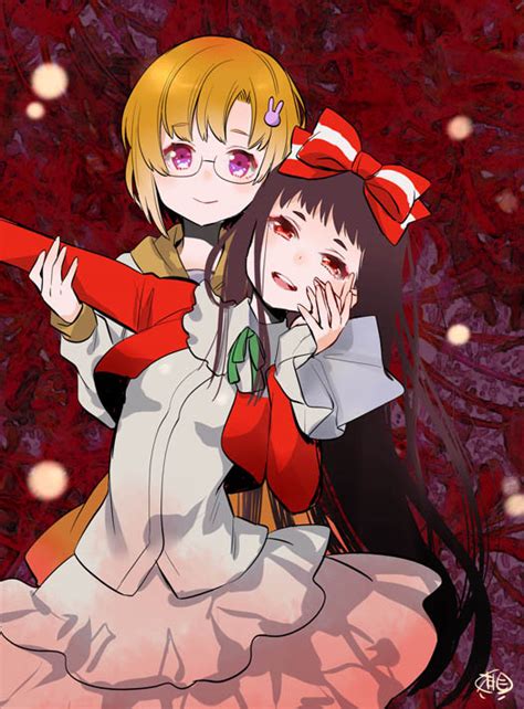 Higanbana And Moriya Marie Higanbana No Saku Yoru Ni Drawn By