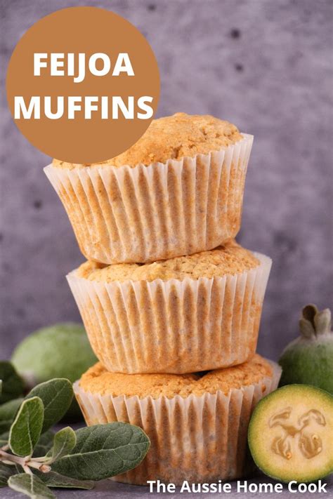 These Fresh Feijoa Muffins Are A Light And Easy Way To Use Feijoas