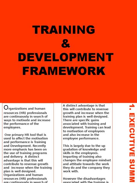 Training Framework Learning Theory Education Learning