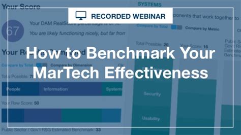 On Demand Briefing How To Benchmark Your Martech Effectiveness Real