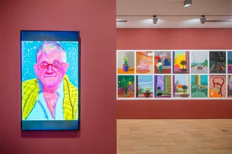 Inside The David Hockney Exhibition On Now At The Ngv Vogue Living