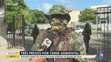 Jornal Da Manh Tr S Pessoas S O Presas Por Crime Ambiental Em Jau