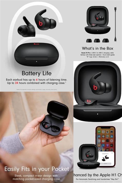 Beats Fit Pro True Wireless Noise Cancelling Earbuds