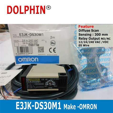 E3JK DS30M1 Diffuse Photo Electric Sensor Sn 300 Mm 41 OFF