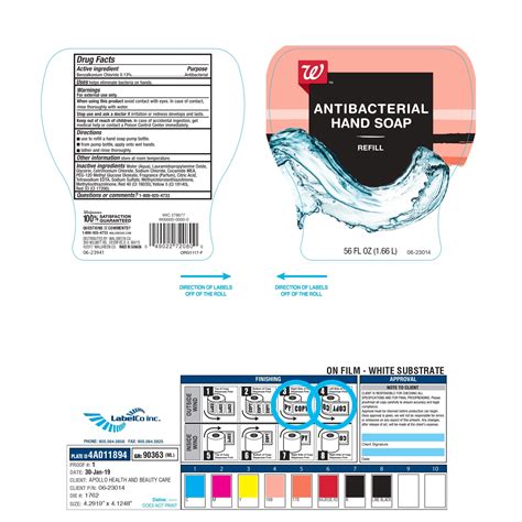 Walgreen Benzalkonium Chloride Soap