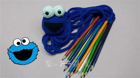 Porta Colores Tejido A Crochet Paso A Paso Youtube