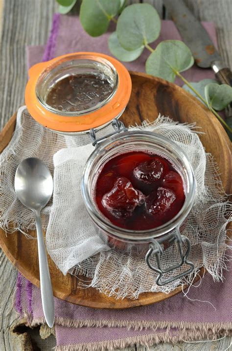 Cerises Au Sirop Maison Au Thym Recette Tangerine Zest