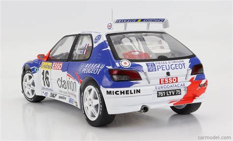 SOLIDO 1808303 Scale 1 18 PEUGEOT 306 MAXI Night Version N 16 RALLY