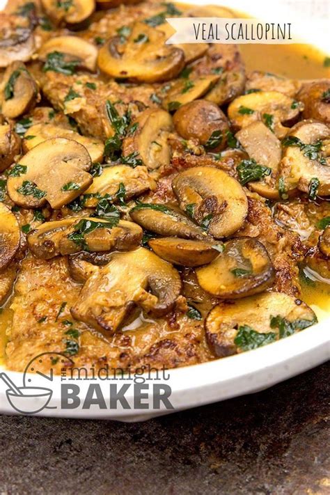 Veal Scallopini - The Midnight Baker