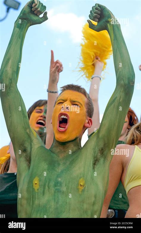 american fans football soccer girls  res stock photography  images