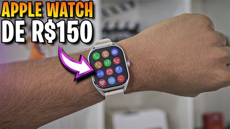 Comprei um Apple Watch da China por 150 reais Incrível Smartwatch