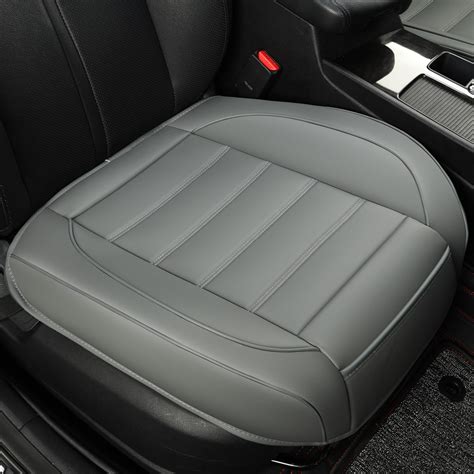 Vankerful Pack Leather Front Car Seat Covers Bottom Seat Covers For