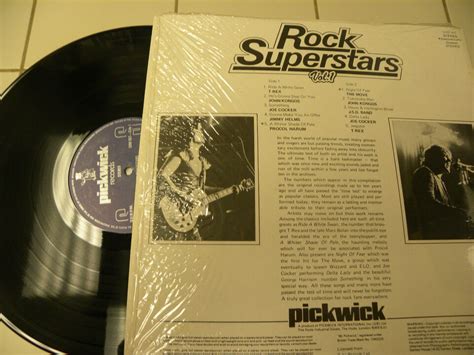 Rock Superstars Lp Near Mint With Shrink Wrap Import Ebay