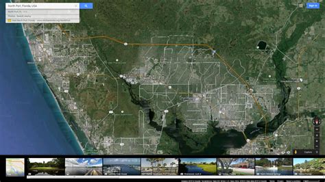 North Port Florida Map - United States