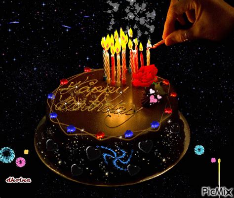 Birthday cake gif animated | Birthday Ideas