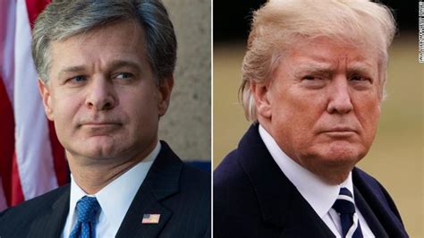 Trump Goes After Fbi Director Wray Whom He Appointed And Issues