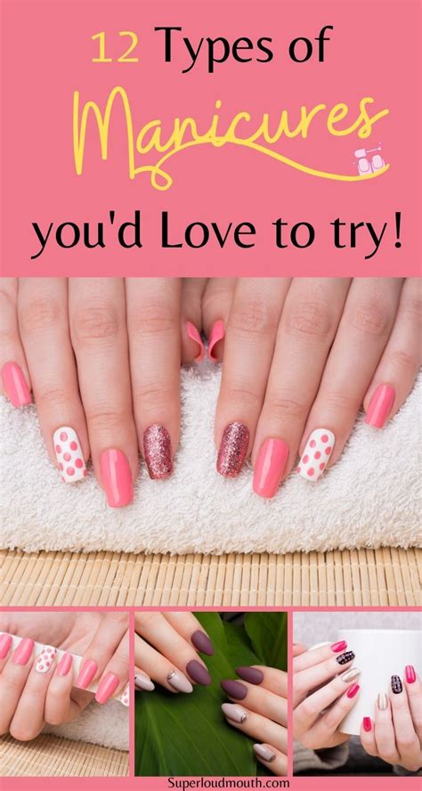 12 Types Of Manicures Youd Love To Do At Home Manicure Types Of