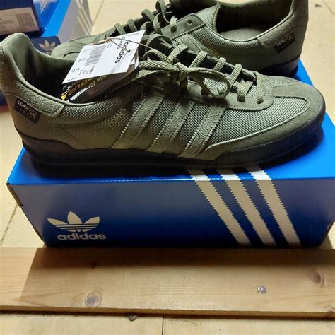 Adidas Jeans Cordura Focus Olive Mens Trainers Depop