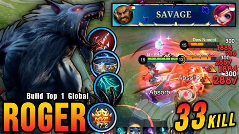 33 Kills SAVAGE MANIAC Roger Unlimited True Damage Build