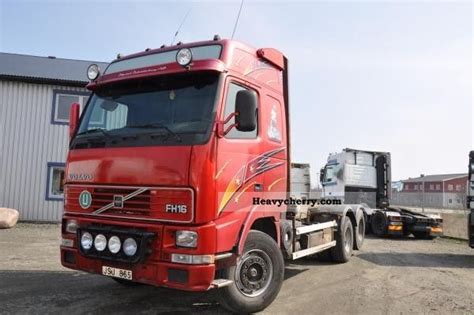 Volvo Fh16 6x2 1997 Roll Off Tipper Truck Photo And Specs