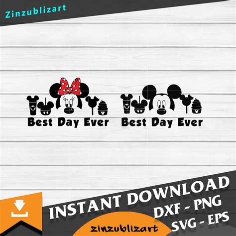 Best Day Ever Svg Bundle Cartoon Svg Cricut File Clipart Etsy