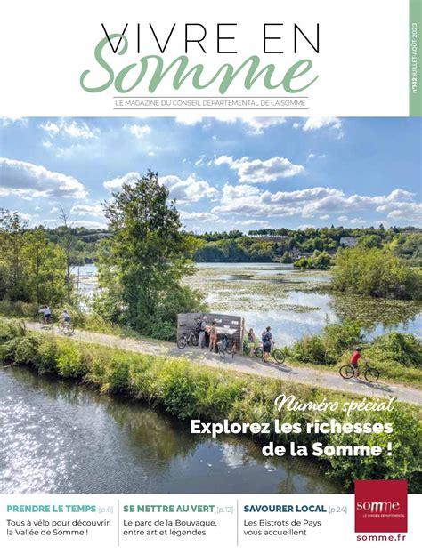 Calaméo Magazine Vivre en Somme n142 Juillet 2023