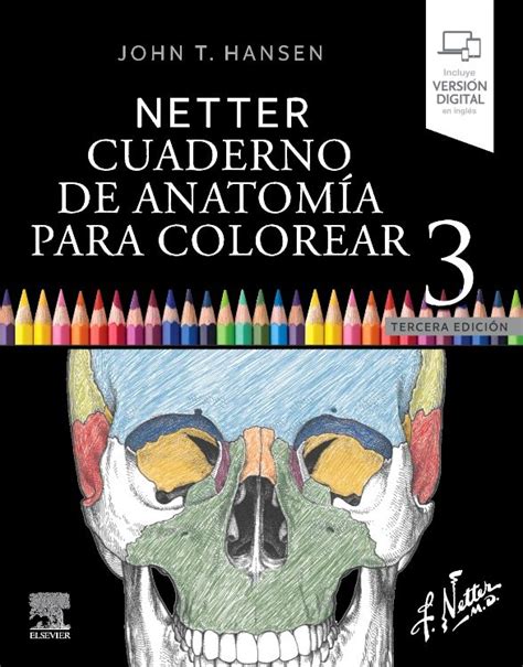 Netter Cuaderno de anatomía para colorear en LALEO