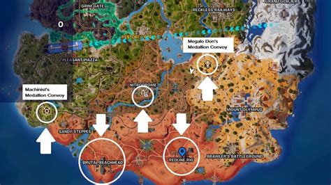 How to get all new Medallions in Fortnite Chapter 5 Season 3 (Map Location) - Pro Game Guides