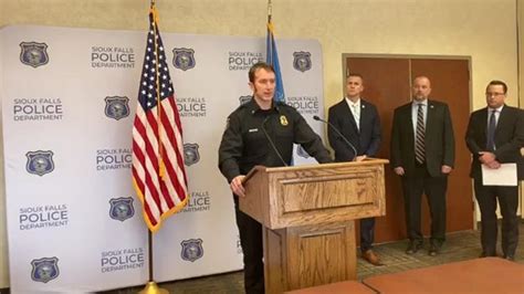 Second Sioux Falls Police Officer Arrested Thum Tenhaken Troubled