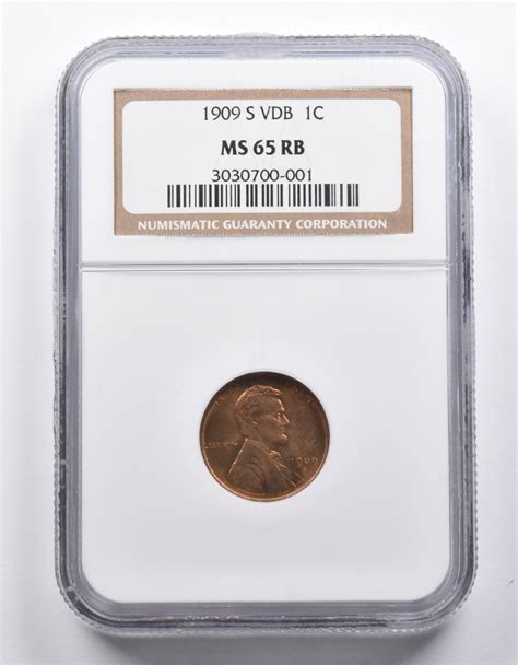 Ms Rb S Vdb Lincoln Wheat Cent Ngc Property Room