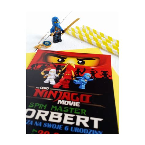 Zaproszenia Na Urodziny Lego Ninjago Do Druku