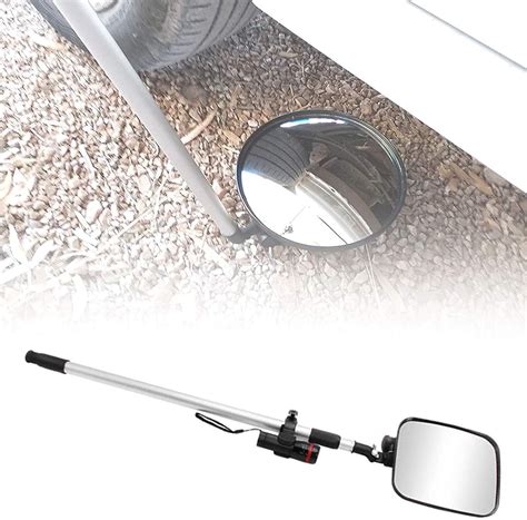 Telescopic Security Mirror With Handle Round RectangleVehicle