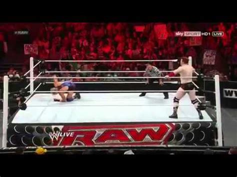 WWE Raw 09 07 12 Sheamus Vs Jack Swagger YouTube