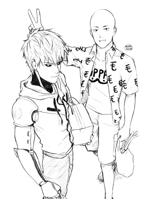 One Punch Man Coloring Pages Free Coloring Pages