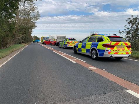 Two Taken To Hospital After Wisbech Collision