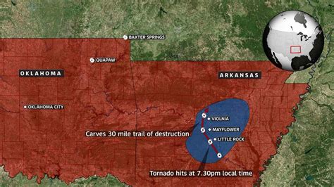 Tornado Path Arkansas 2024au - Ashlan Nicola