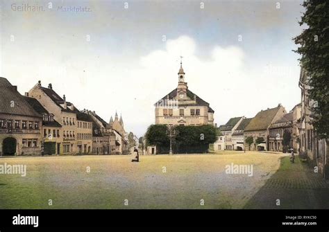 markt geithain buildings  geithain courthouses  saxony