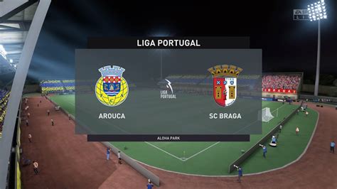 FIFA 22 Arouca Vs Braga Liga Portugal 28 08 2022 Gameplay