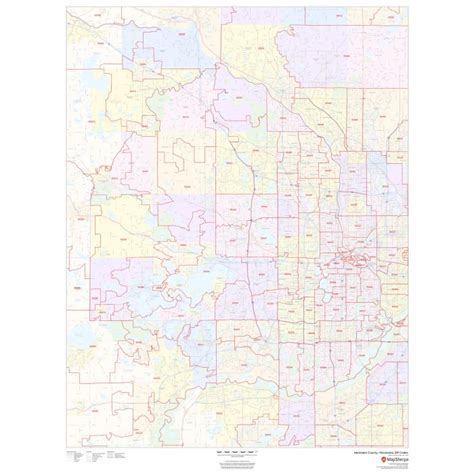 Hennepin County Minnesota Zip Codes Stanfords