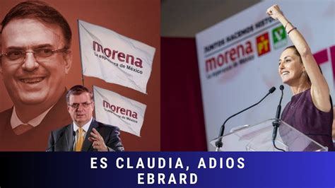 No Hubo Sorpresas Es Claudia Ebrard Rompe Con Morena Y Anuncia