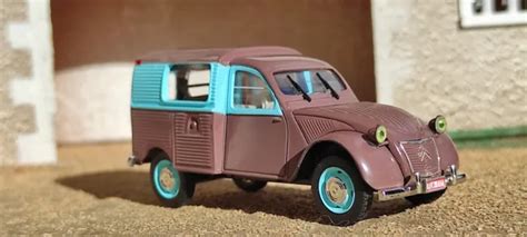 Norev Citro N Cv Azul Camionette Fourgonnette Miniature