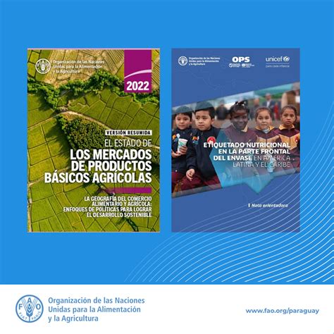 Fao Paraguay On Twitter La Fao Cuenta Con Numerosas Publicaciones