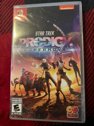 Star Trek Prodigy Supernova New Item Box And Manual Nintendo Switch