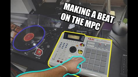 How To Make A Hip Hop Beat On MPC Vinyl Sample Beat MPC YouTube