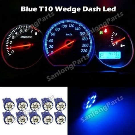 Buy X Bright Blue Led T Wedge Smd Instrument Panel Light