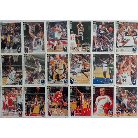 Lot 300 cartes NBA Upper Deck Collector s Choice 94 95 série 1 2