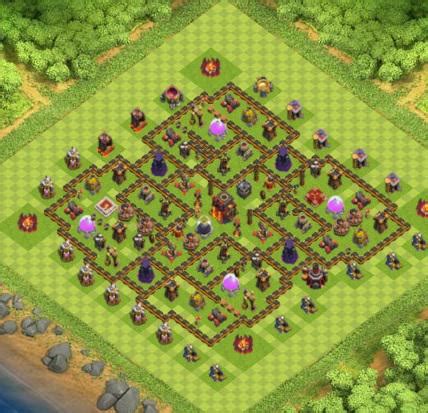 Village Clash Of Clans Hdv Coc Android Iphone